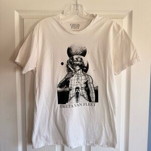 Greta Van Fleet Dreams in Gold tour shirt